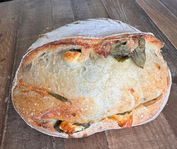 Sourdough with Feta and Herbs Bread