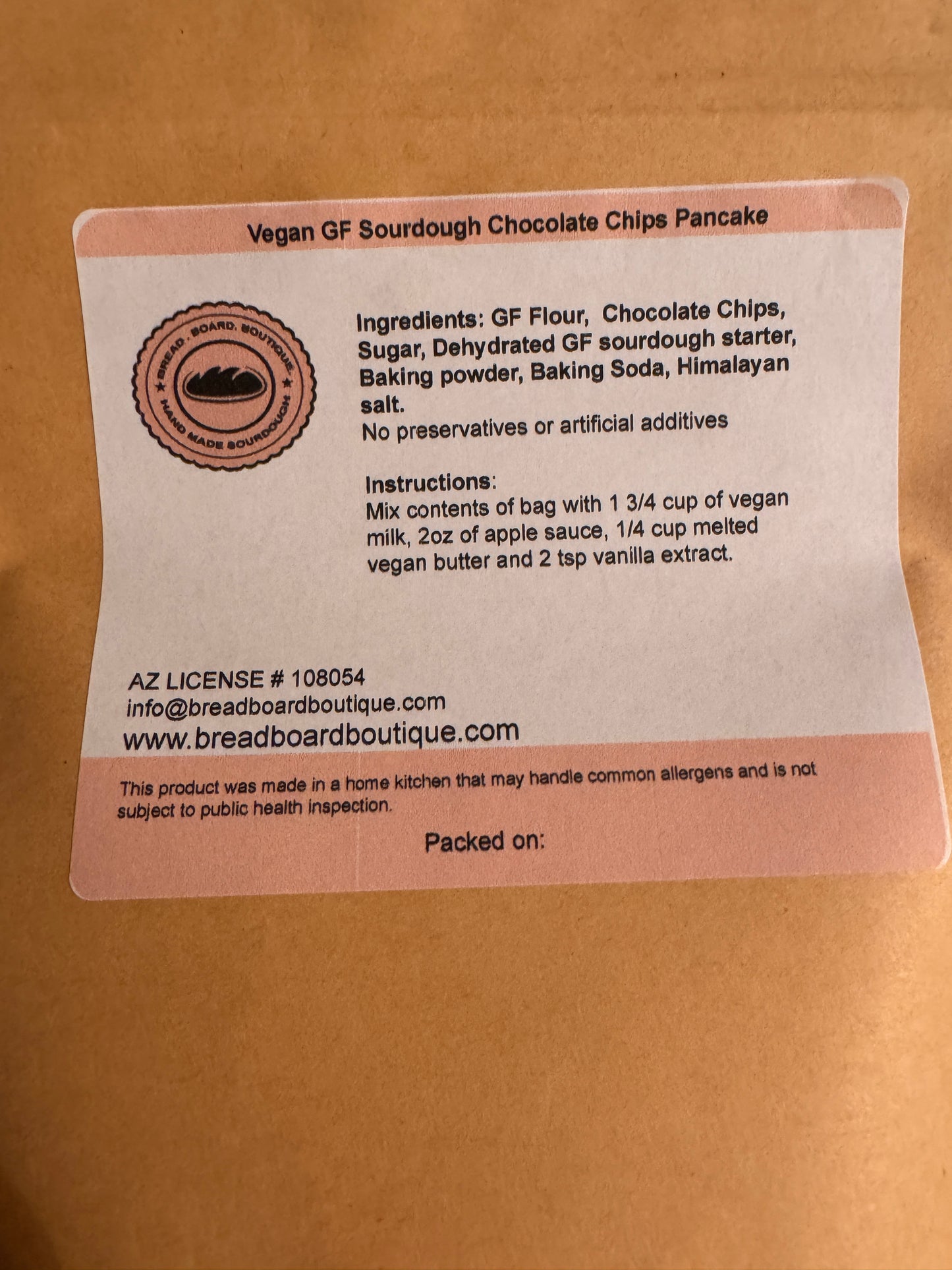 Sourdough Pancake Mix