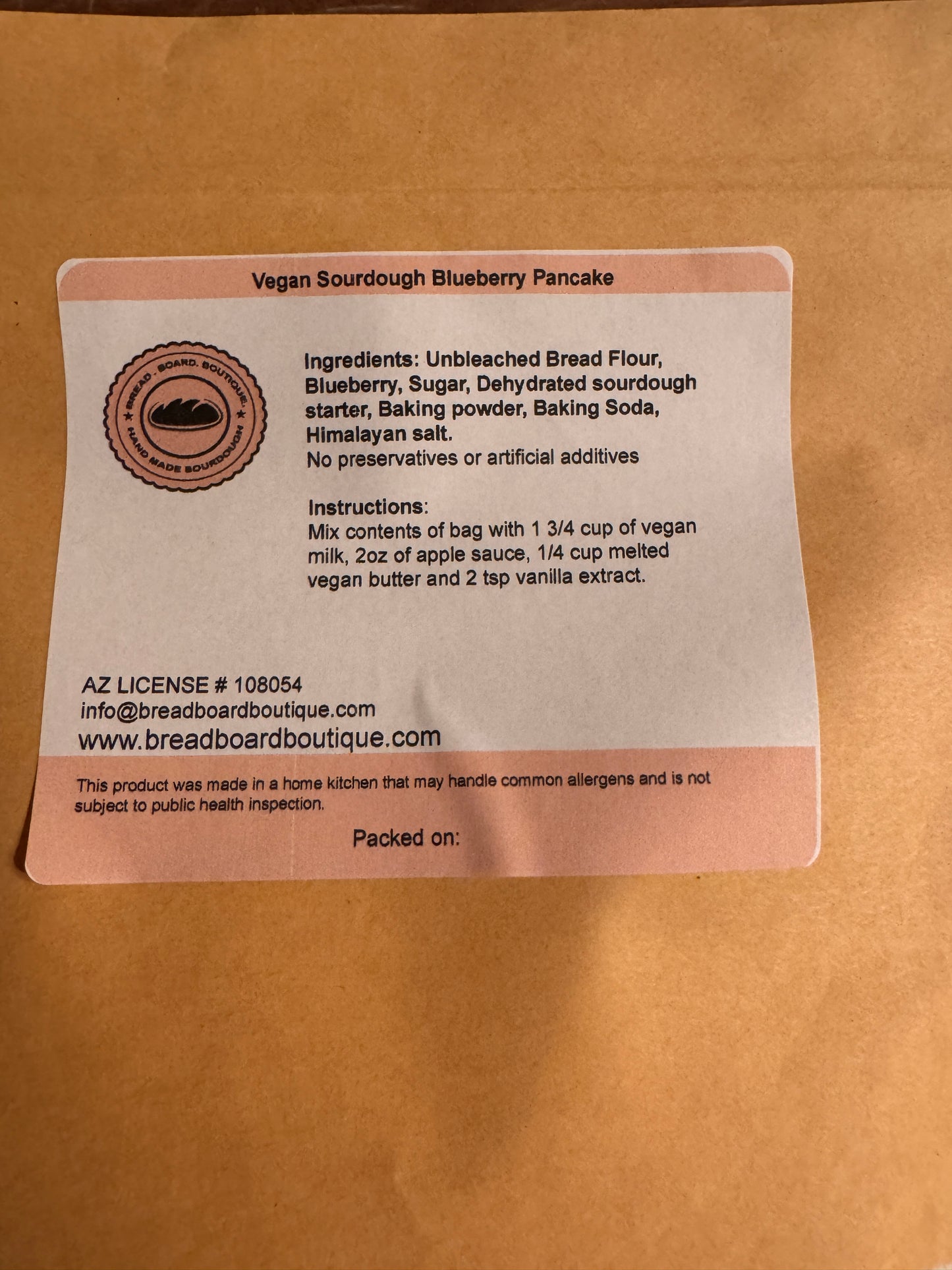 Sourdough Pancake Mix