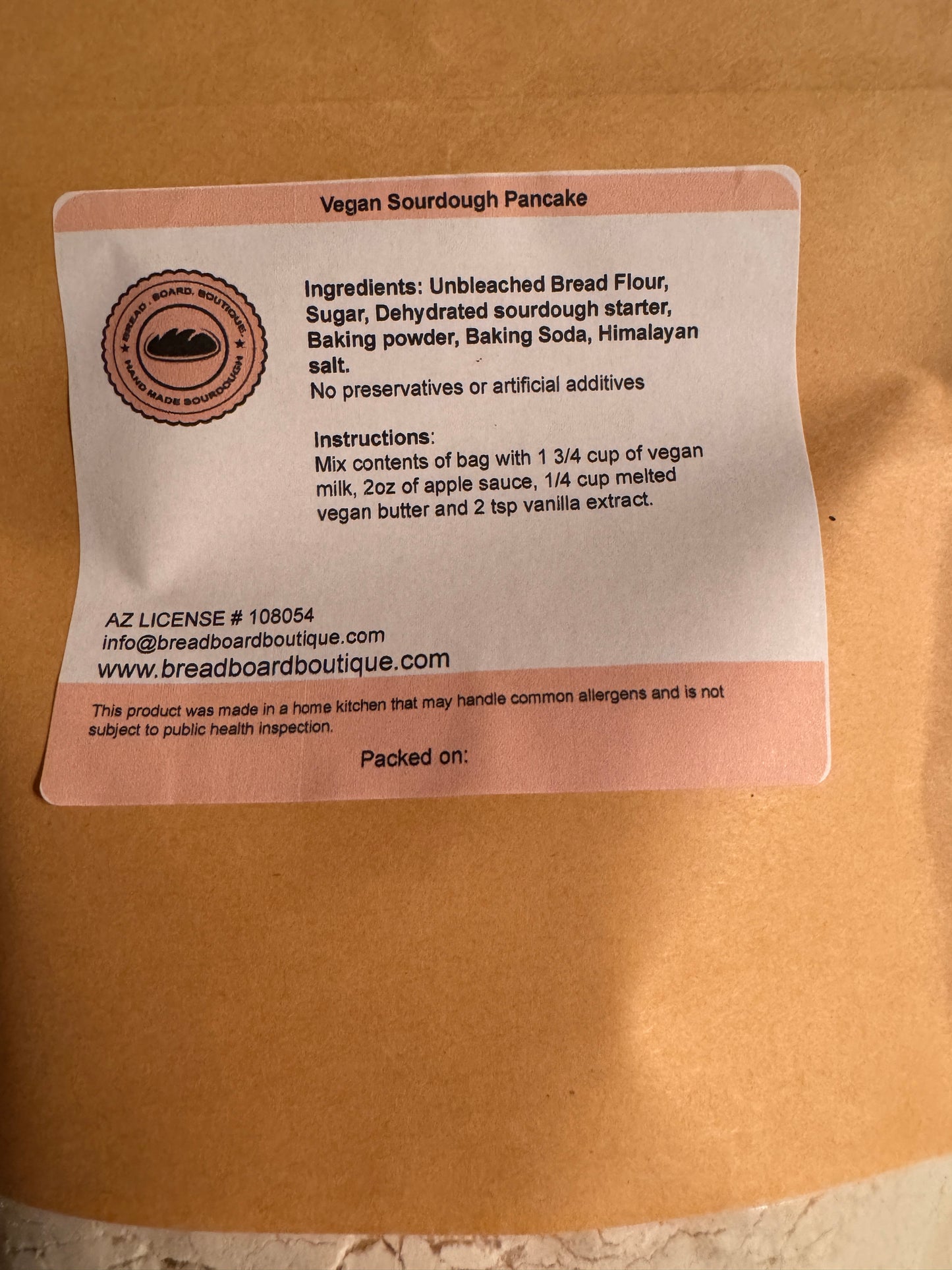 Sourdough Pancake Mix