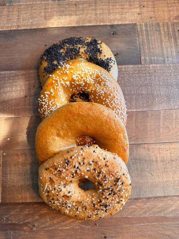 Sourdough Bagels